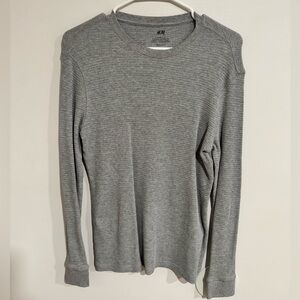 H&M Gray Long Sleeve Tee